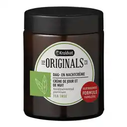 Kruidvat Kruidvat Originals Tea Tree Huidzuiverend Dag & Nachtcrème aanbieding