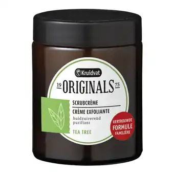 Kruidvat Kruidvat Originals Tea Tree Scrubcrème aanbieding