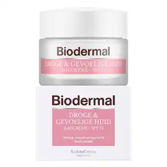 Kruidvat Biodermal Dagcrème voor de Droge en Gevoelige Huid aanbieding