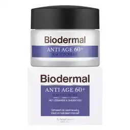 Kruidvat Biodermal Anti Age 60+ Nachtcrème aanbieding