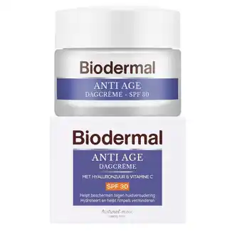 Kruidvat Biodermal Anti-age SPF30 Dagcrème aanbieding