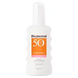 Kruidvat Biodermal Gevoelige Huid SPF50+ Zonnespray aanbieding