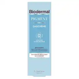 Kruidvat Biodermal Pigment SPF50 Dagcrème aanbieding