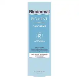Kruidvat Biodermal Pigment SPF50 Dagcrème aanbieding