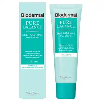 Kruidvat Biodermal Pure Balance Skin Purifying Dagcrème aanbieding