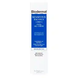 Kruidvat Biodermal Sensitive Balance Oog Gel-Crème aanbieding