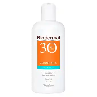 Kruidvat Biodermal Hydraplus SPF30 Zonnemelk aanbieding