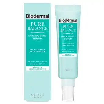 Kruidvat Biodermal Pure Balance Skin Boosting Serum aanbieding