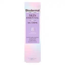 Kruidvat Biodermal Skin Essential SPF30 Gel-Crème aanbieding
