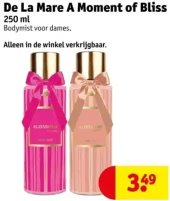 Kruidvat De La Mare A Moment of Bliss aanbieding