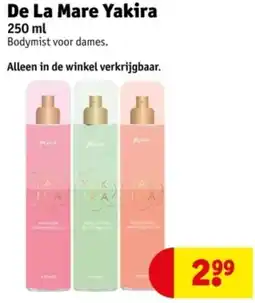 Kruidvat De La Mare Yakira aanbieding