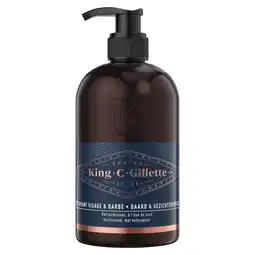 Kruidvat King C. Gillette Baard- en Gezichtsreiniger aanbieding