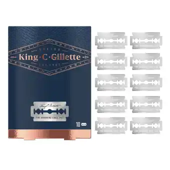 Kruidvat King C. Gillette Double Edge Razor Scheermesjes aanbieding