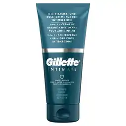 Kruidvat Gillette Intimate 2-In-1 Scheercrème en Reiniger aanbieding