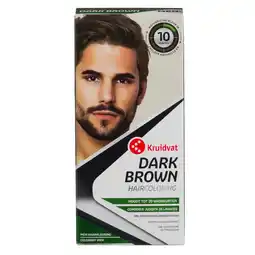 Kruidvat Kruidvat Men Dark Brown Haarkleuring aanbieding