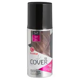 Kruidvat Kruidvat Colors to Cover 5-7 Middenbruin Uitgroeispray aanbieding