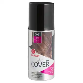 Kruidvat Kruidvat Colors to Cover 5-7 Middenbruin Uitgroeispray aanbieding