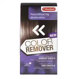 Kruidvat Kruidvat Color Remover Donkere Tonen Haarontkleuring aanbieding