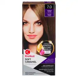 Kruidvat Kruidvat 7.0 Donkerblond Crème Haarkleuring aanbieding