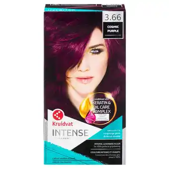 Kruidvat Kruidvat Intense 3.66 Cosmic Purple Crème Haarkleuring aanbieding