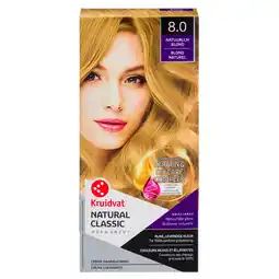 Kruidvat Kruidvat 8.0 Natuurlijk Blond Crème Haarkleuring aanbieding