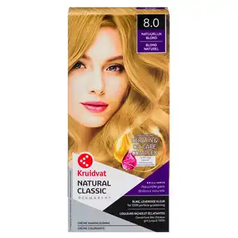 Kruidvat Kruidvat 8.0 Natuurlijk Blond Crème Haarkleuring aanbieding