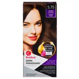 Kruidvat Kruidvat 5.75 Donker Mahonie Crème Haarkleuring aanbieding