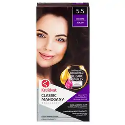 Kruidvat Kruidvat 5.5 Mahonie Crème Haarkleuring aanbieding
