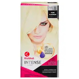 Kruidvat Kruidvat Intense 11.0 Pure Platinum Crème Haarkleuring aanbieding