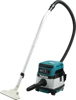 Bol.com Makita DVC860LZ 36V (2 x 18V) Li-Ion accu hybride stofzuiger body - 8L - netstroom & accu aanbieding
