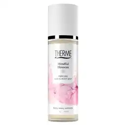Kruidvat Therme Mindful Blossom Hair- & Bodymist aanbieding
