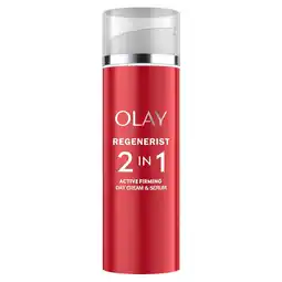 Kruidvat Olay Regenerist 2-In-1 Dagcrème & Serum aanbieding