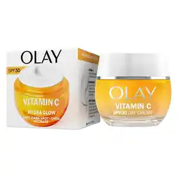 Kruidvat Olay Vitamine C Hydra Glow SPF30 Hydraterende Dagcrème aanbieding