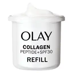 Kruidvat Olay POP Collagen Peptide SPF30 Dagcrème Navulling aanbieding