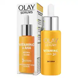Kruidvat Olay Vitamin C + Aha24 Serum aanbieding