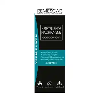 Kruidvat Remescar Herstellende Oogcontour Nachtcrème aanbieding
