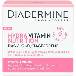 Kruidvat Diadermine Hydra Nutrition Dagcrème aanbieding