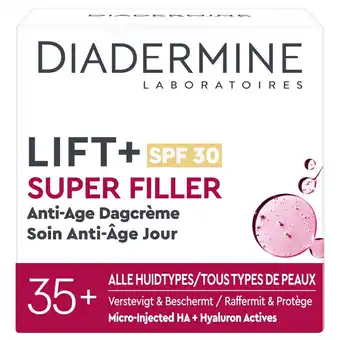 Kruidvat Diadermine Lift+ Super Filler SPF30 Dagcrème aanbieding