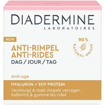 Kruidvat Diadermine Anti-Rimpel Dagcrème aanbieding