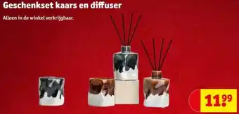 Kruidvat Geschenkset kaars en diffuser aanbieding