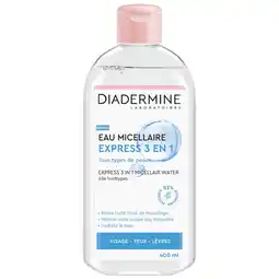 Kruidvat Diadermine Hydraterend Micellair Water voor Alle Huidtypes aanbieding