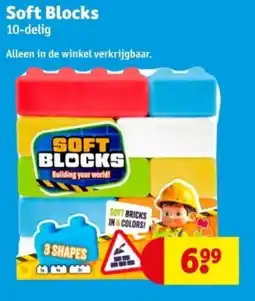 Kruidvat Soft Blocks 10-delig aanbieding