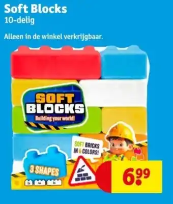 Kruidvat Soft Blocks 10-delig aanbieding