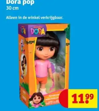 Kruidvat Dora pop aanbieding