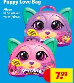 Kruidvat Puppy Love Bag aanbieding