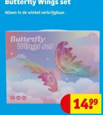 Kruidvat Butterfly Wings set aanbieding