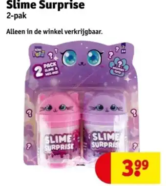 Kruidvat Slime Surprise 2-pak aanbieding