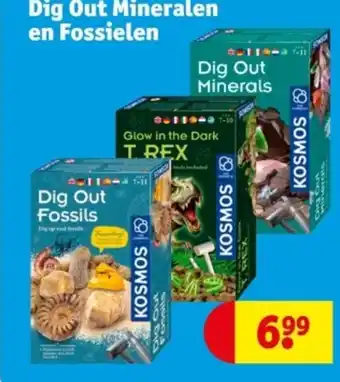 Kruidvat Dig Out Mineralen en Fossielen aanbieding