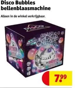 Kruidvat Disco Bubbles bellenblaasmachine aanbieding