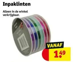 Kruidvat Inpaklinten aanbieding